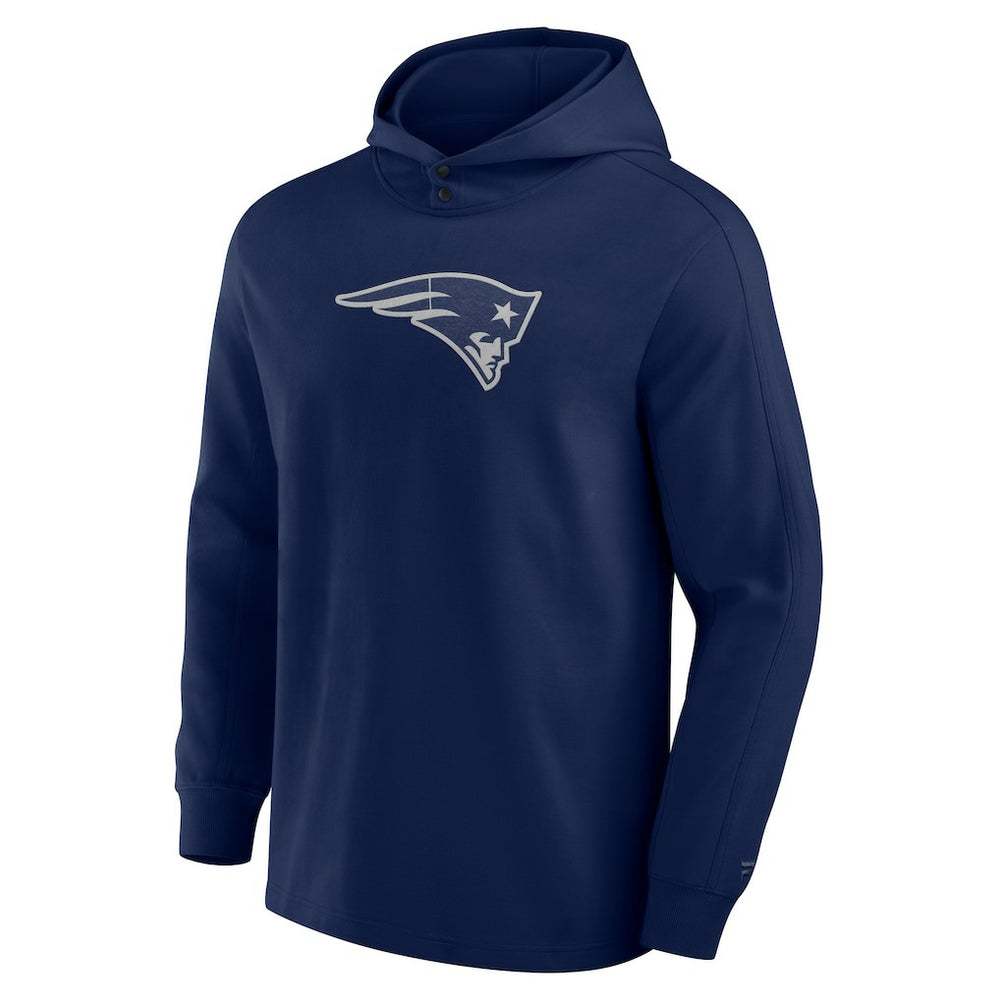 Elements Blaze Tri-Blend Long Sleeve Hoodie T-Shirt - New England Patriots Hoodies