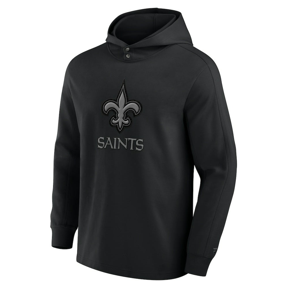 Elements Blaze Tri-Blend Long Sleeve Hoodie T-Shirt - New Orleans Saints Hoodies