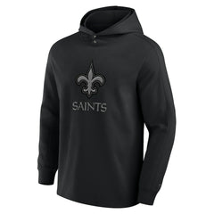 Elements Blaze Tri-Blend Long Sleeve Hoodie T-Shirt - New Orleans Saints Hoodies