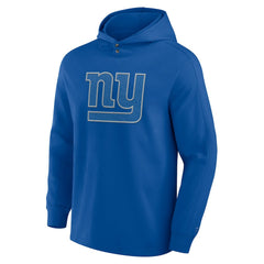 Elements Blaze Tri-Blend Long Sleeve Hoodie T-Shirt - New York Giants Hoodies