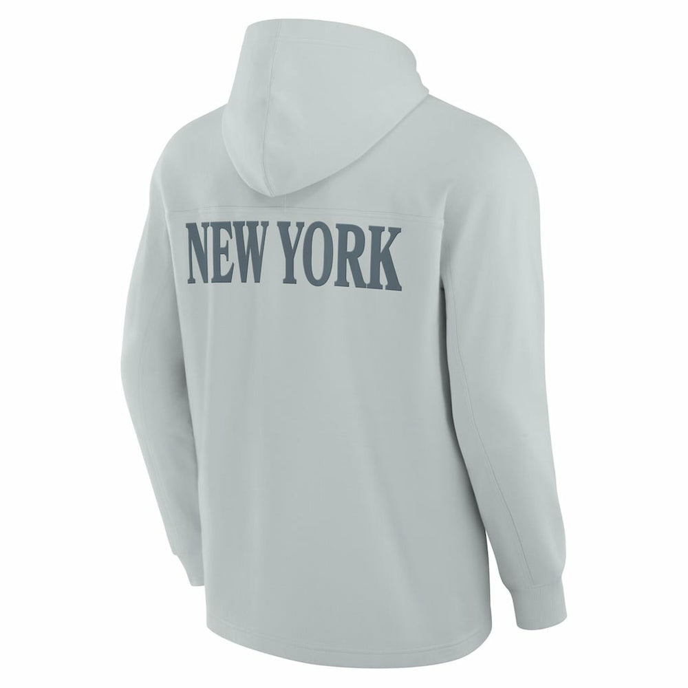 Elements Blaze Tri-Blend Long Sleeve Hoodie T-Shirt - New York Jets Hoodies