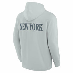 Elements Blaze Tri-Blend Long Sleeve Hoodie T-Shirt - New York Jets Hoodies