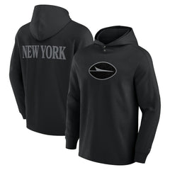 Elements Blaze Tri-Blend Long Sleeve Hoodie T-Shirt - New York Jets Hoodies