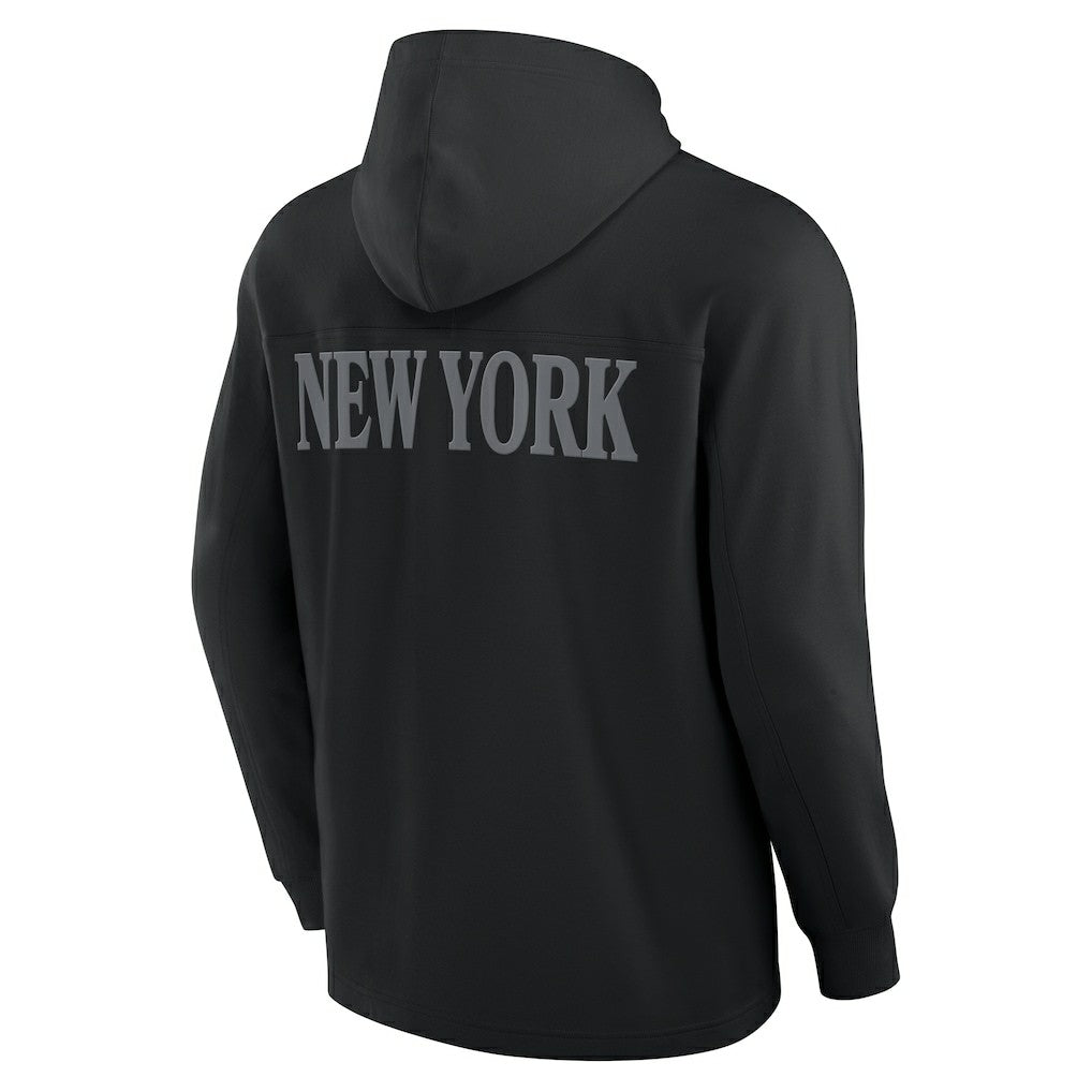 Elements Blaze Tri-Blend Long Sleeve Hoodie T-Shirt - New York Jets Hoodies