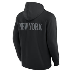 Elements Blaze Tri-Blend Long Sleeve Hoodie T-Shirt - New York Jets Hoodies