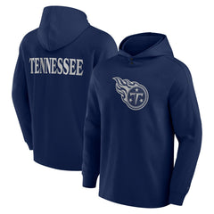 Elements Blaze Tri-Blend Long Sleeve Hoodie T-Shirt - Tennessee Titans Hoodies