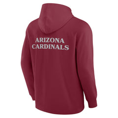Elements Blaze Tri-Blend Long Sleeve Hoodie T-Shirt - Arizona Cardinals Hoodies