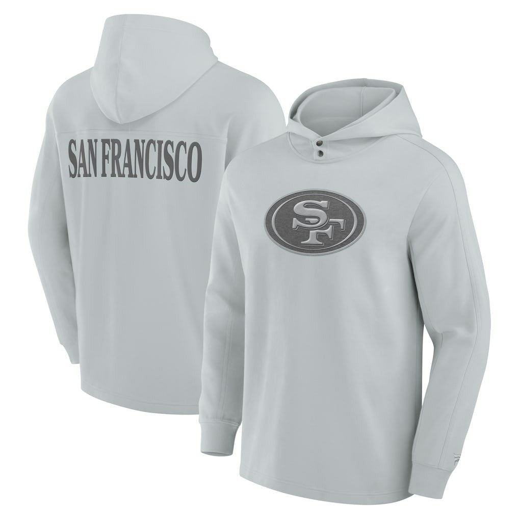 Elements Blaze Tri-Blend Long Sleeve Hoodie T-Shirt - San Francisco 49ers Hoodies