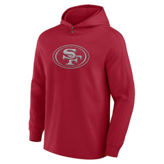 Elements Blaze Tri-Blend Long Sleeve Hoodie T-Shirt - San Francisco 49ers Hoodies