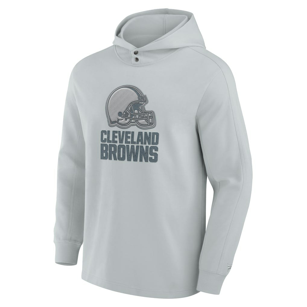 Elements Blaze Tri-Blend Long Sleeve Hoodie T-Shirt - Cleveland Browns Hoodies