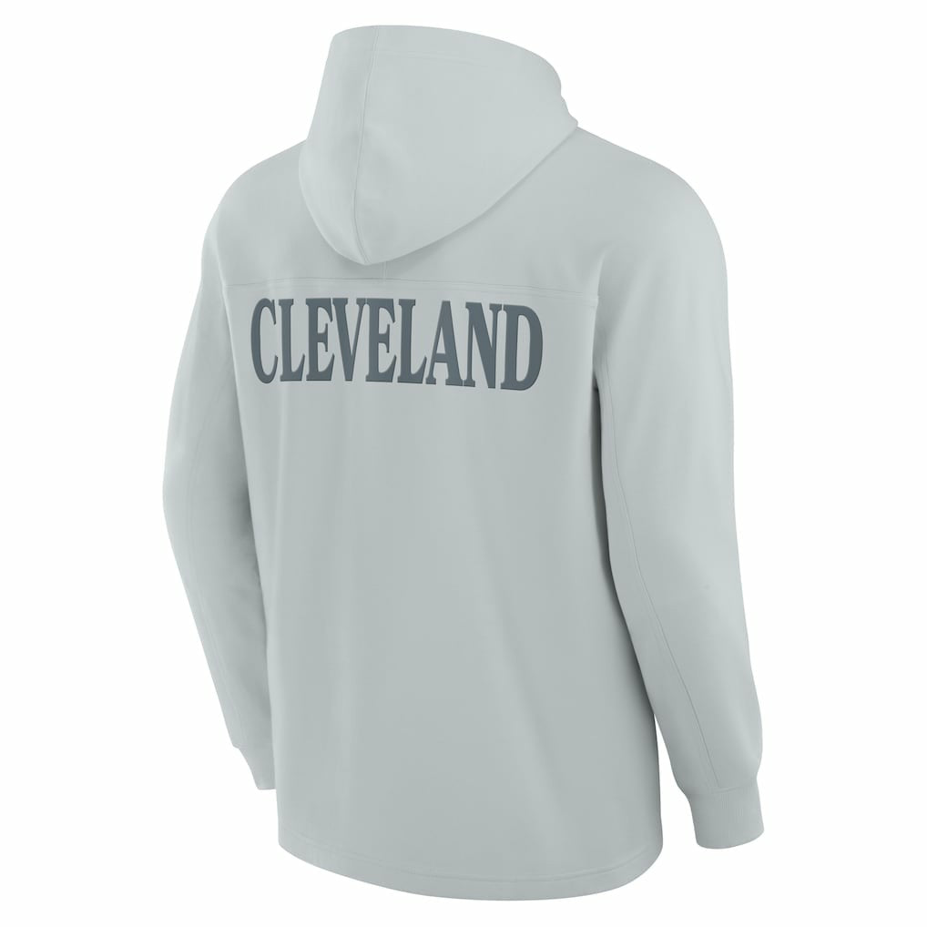 Elements Blaze Tri-Blend Long Sleeve Hoodie T-Shirt - Cleveland Browns Hoodies