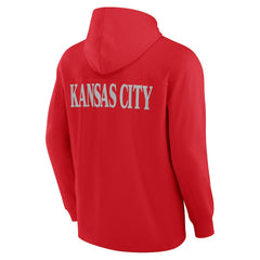 Elements Blaze Tri-Blend Long Sleeve Hoodie T-Shirt - Kansas City Chiefs Hoodies