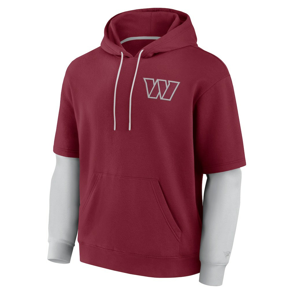 Unisex Sleek Elements Pullover Hoodie - Washington Commanders Hoodies