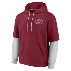 Unisex Sleek Elements Pullover Hoodie - Washington Commanders Hoodies