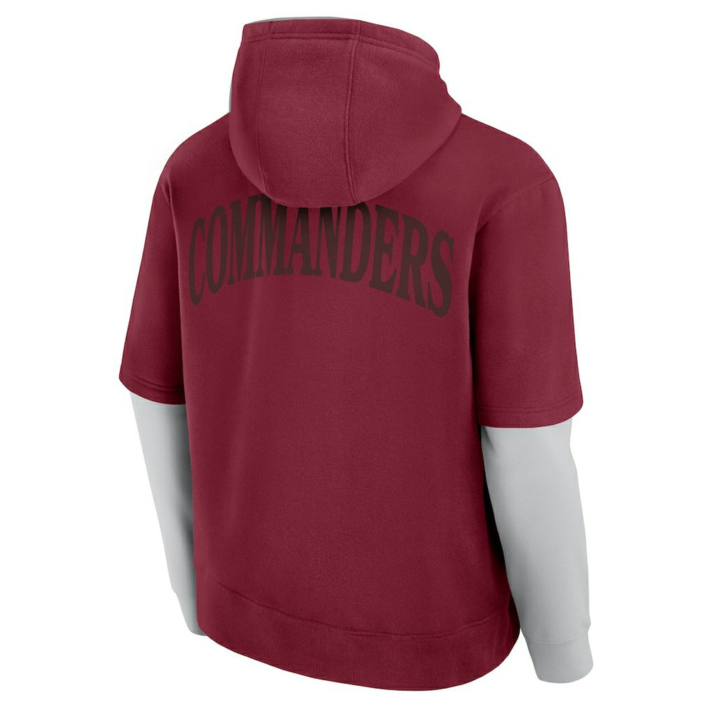 Unisex Sleek Elements Pullover Hoodie - Washington Commanders Hoodies