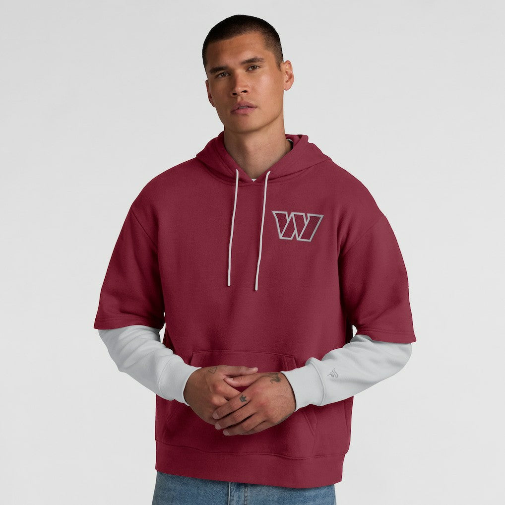 Unisex Sleek Elements Pullover Hoodie - Washington Commanders Hoodies