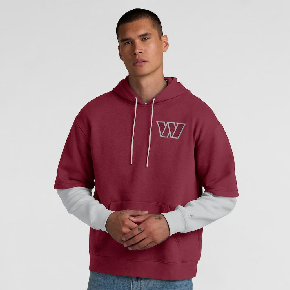 Unisex Sleek Elements Pullover Hoodie - Washington Commanders Hoodies