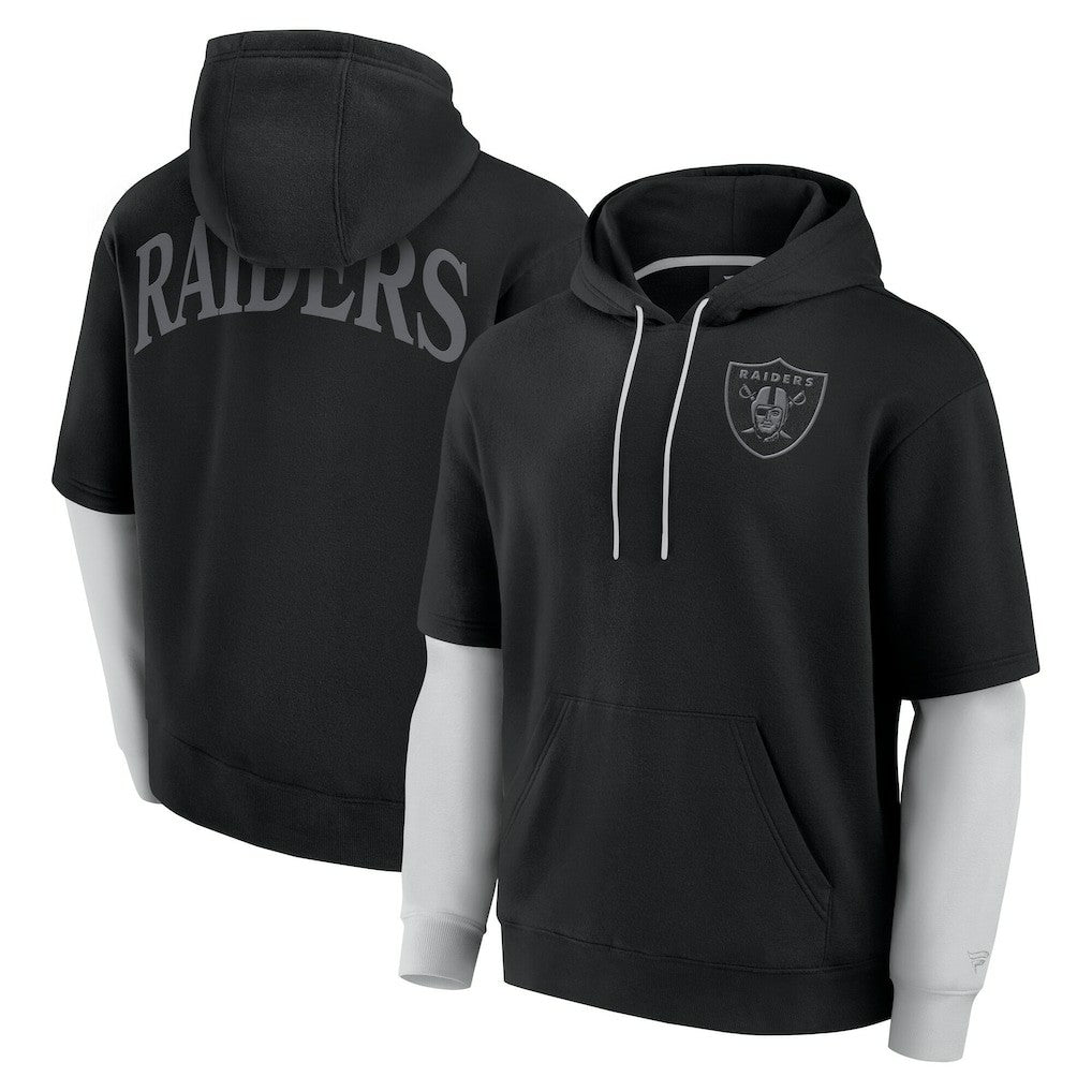 Unisex Sleek Elements Pullover Hoodie - Las Vegas Raiders Hoodies
