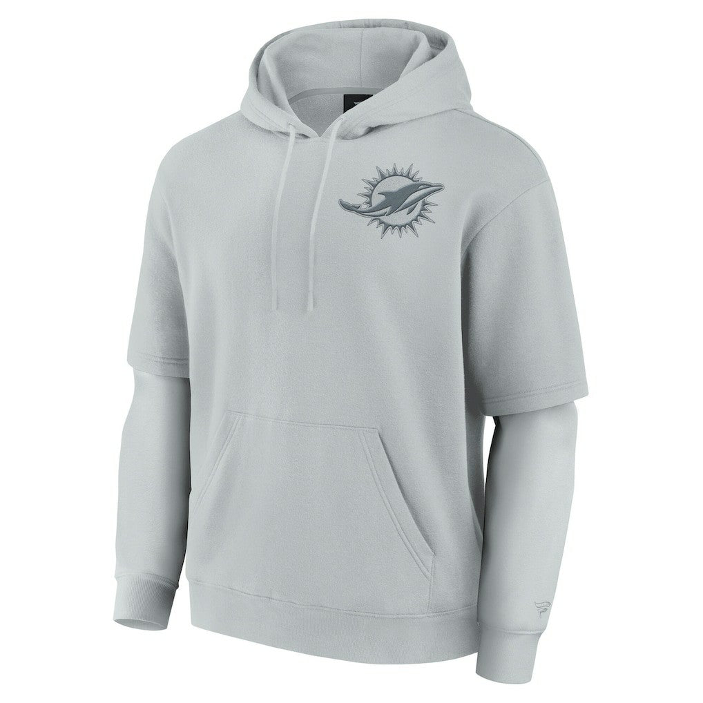 Unisex Sleek Elements Pullover Hoodie - Miami Dolphins Hoodies