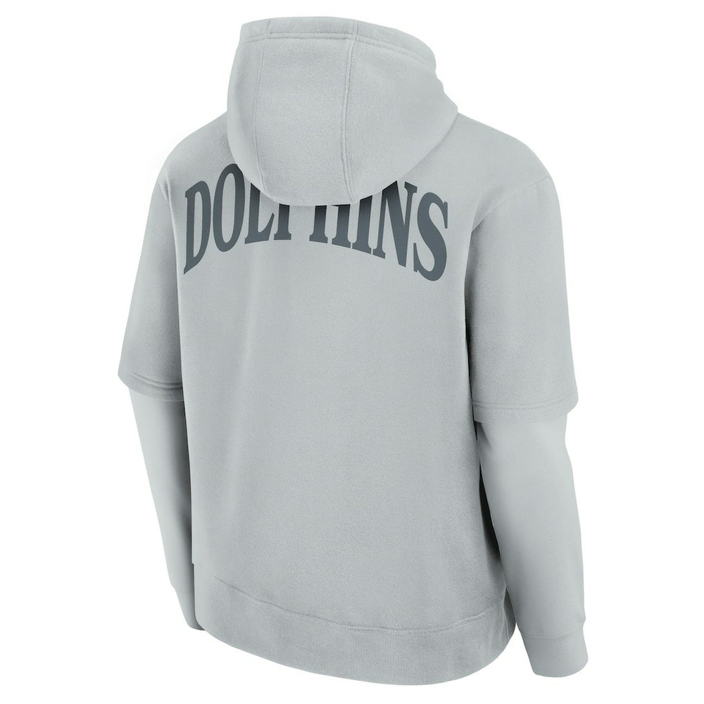 Unisex Sleek Elements Pullover Hoodie - Miami Dolphins Hoodies