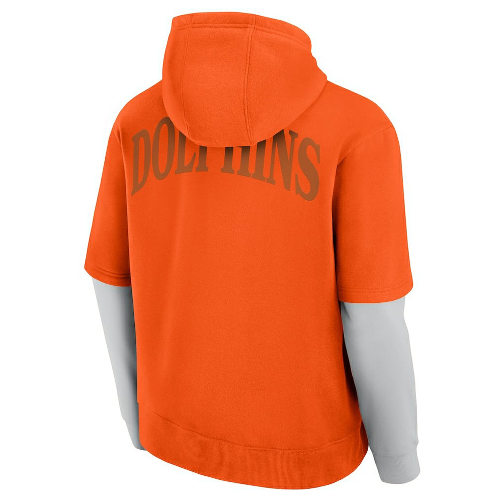 Unisex Sleek Elements Pullover Hoodie - Miami Dolphins Hoodies