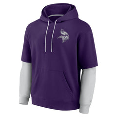 Unisex Sleek Elements Pullover Hoodie - Minnesota Vikings Hoodies