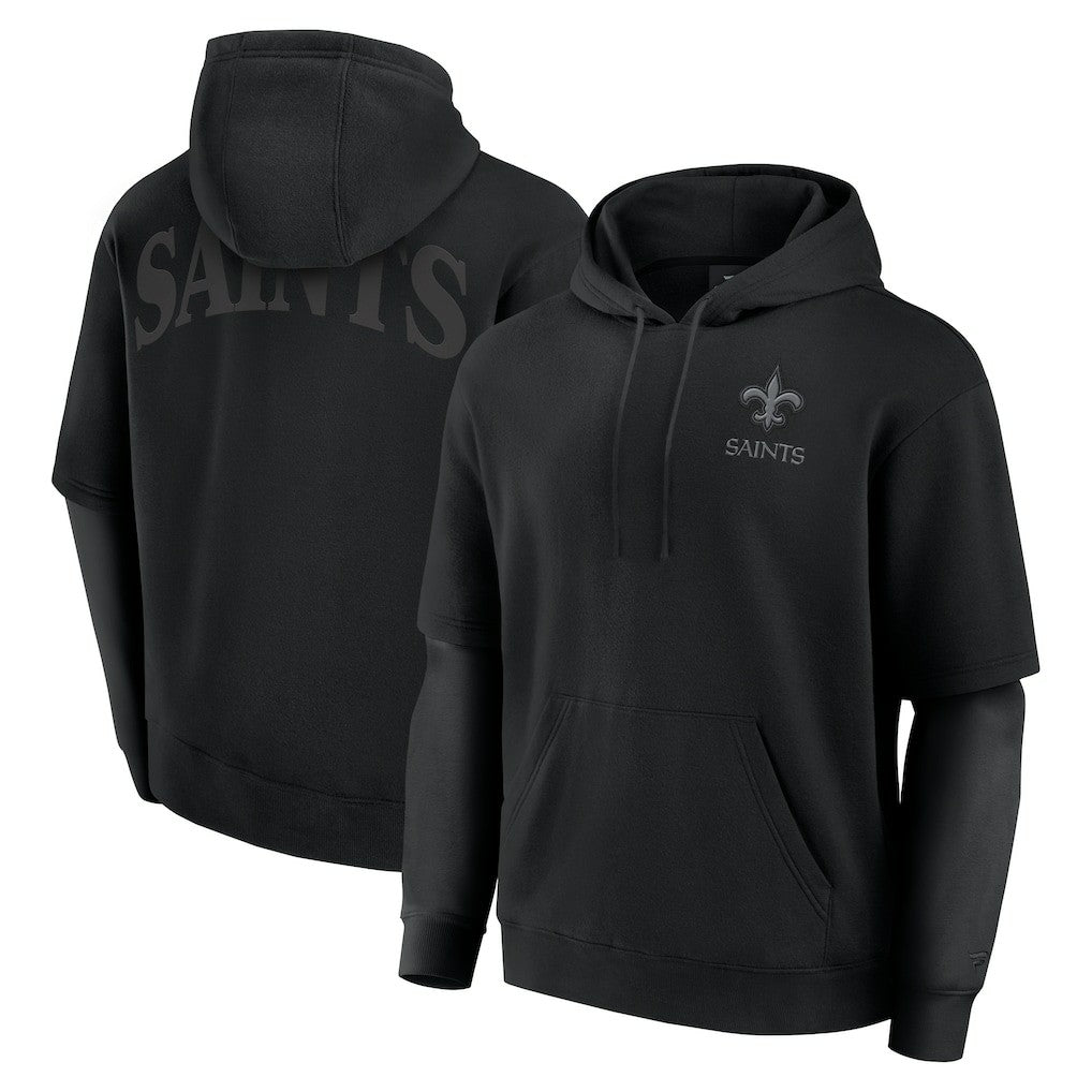 Unisex Sleek Elements Pullover Hoodie - New Orleans Saints Hoodies