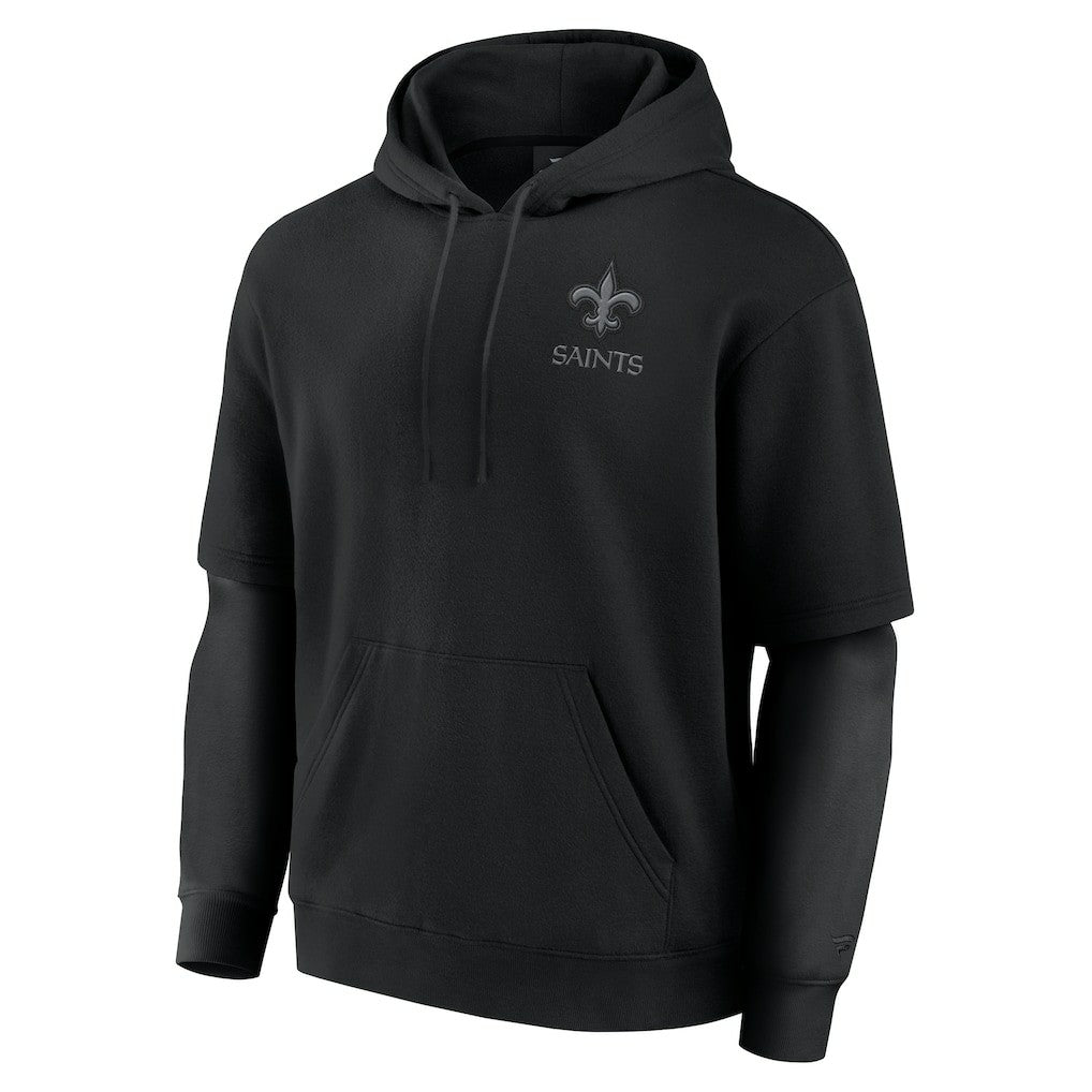 Unisex Sleek Elements Pullover Hoodie - New Orleans Saints Hoodies