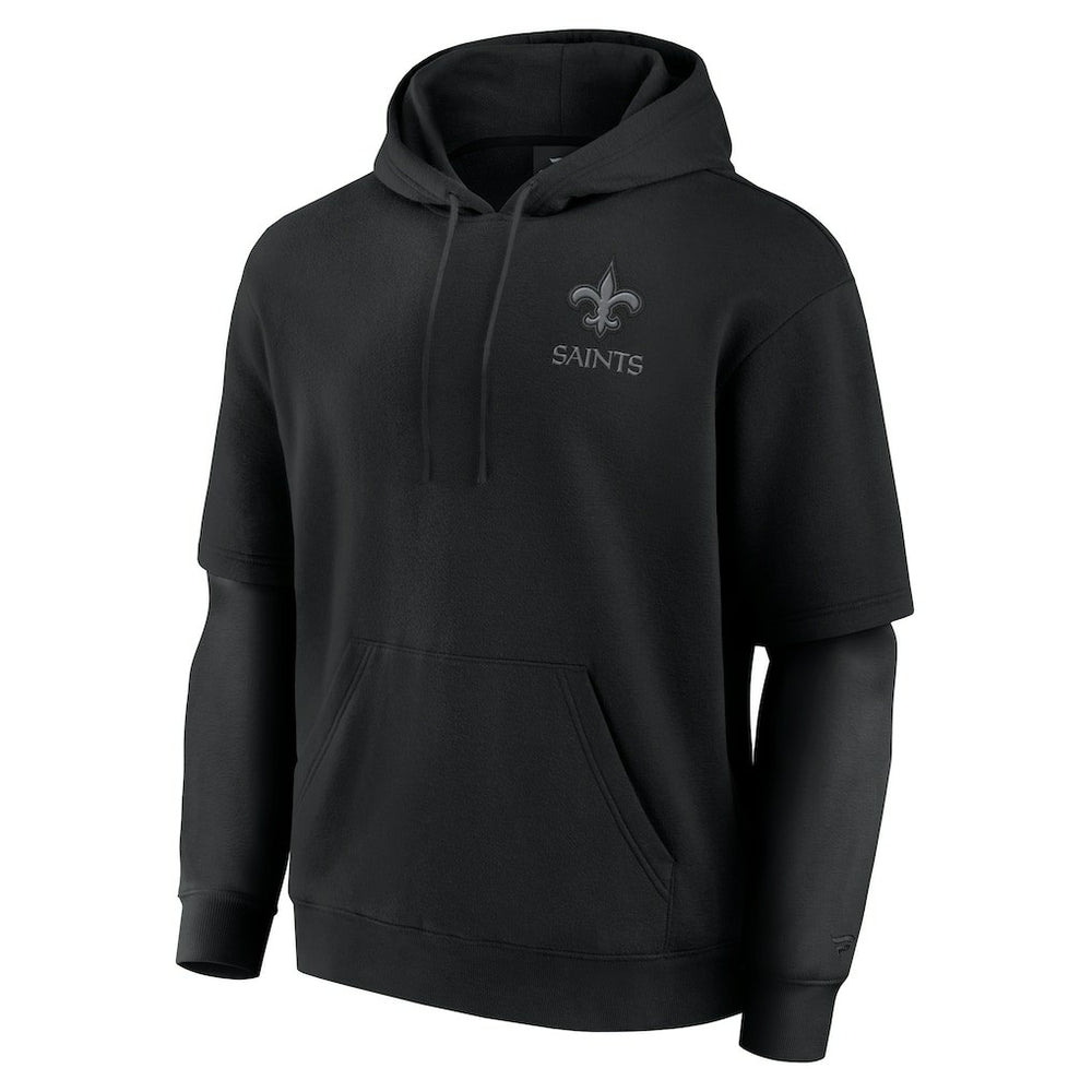 Unisex Sleek Elements Pullover Hoodie - New Orleans Saints Hoodies
