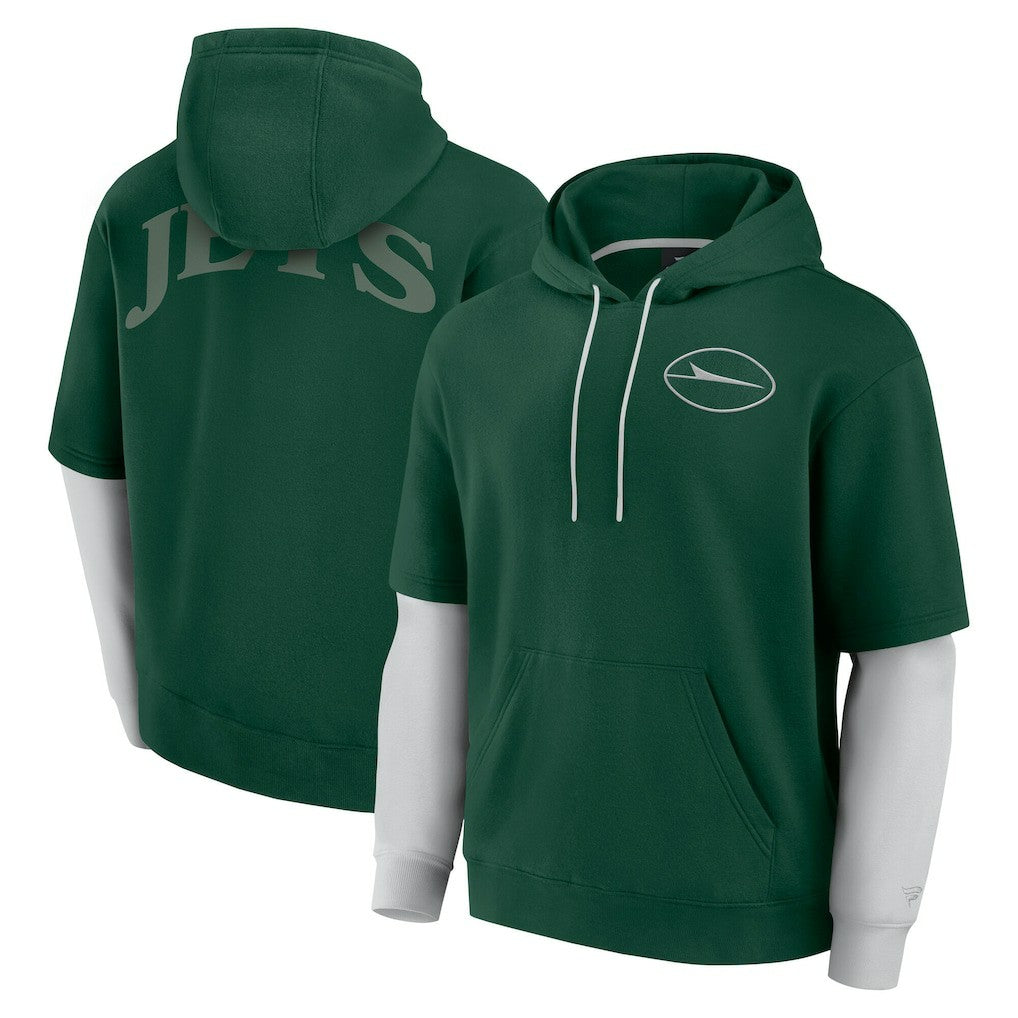 Unisex Sleek Elements Pullover Hoodie - New York Jets Hoodies