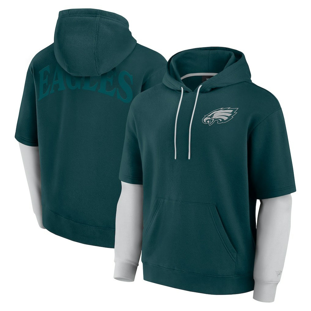 Unisex Sleek Elements Pullover Hoodie - Philadelphia Eagles Hoodies