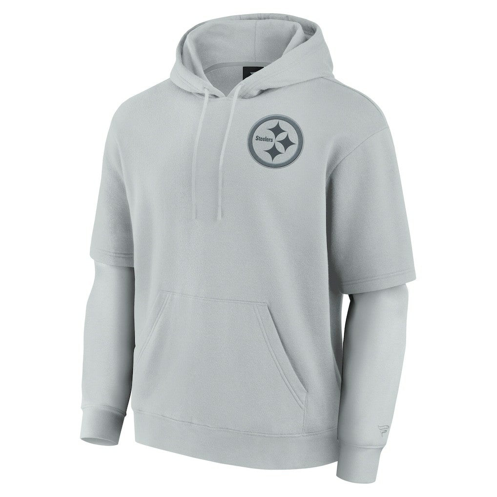 Unisex Sleek Elements Pullover Hoodie - Pittsburgh Steelers Hoodies