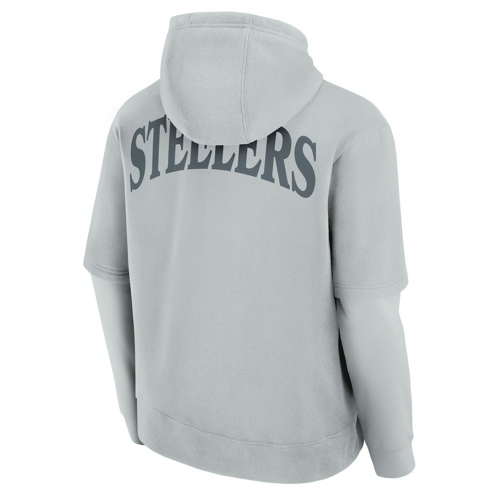 Unisex Sleek Elements Pullover Hoodie - Pittsburgh Steelers Hoodies