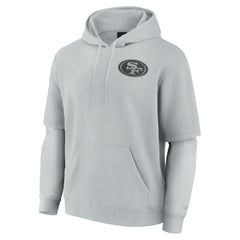 Unisex Sleek Elements Pullover Hoodie - San Francisco 49ers Hoodies