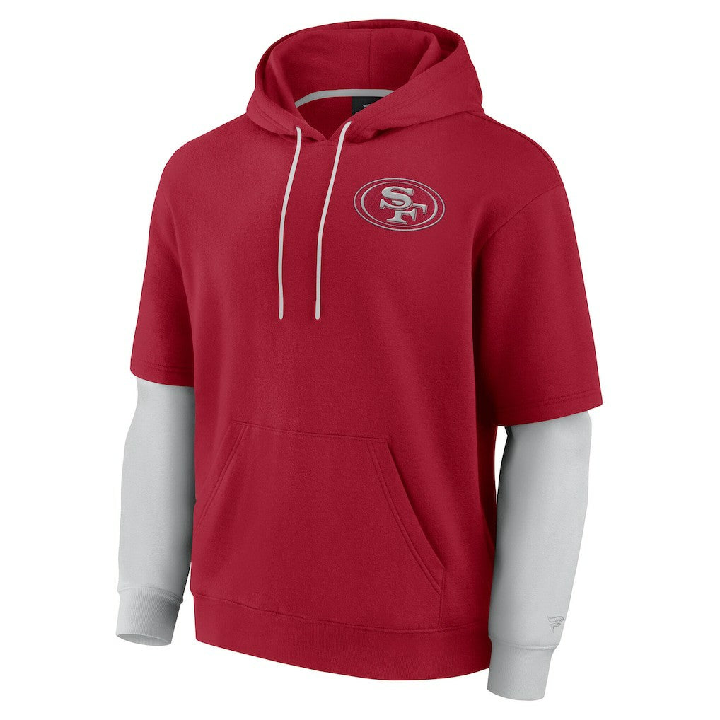 Unisex Sleek Elements Pullover Hoodie - San Francisco 49ers Hoodies