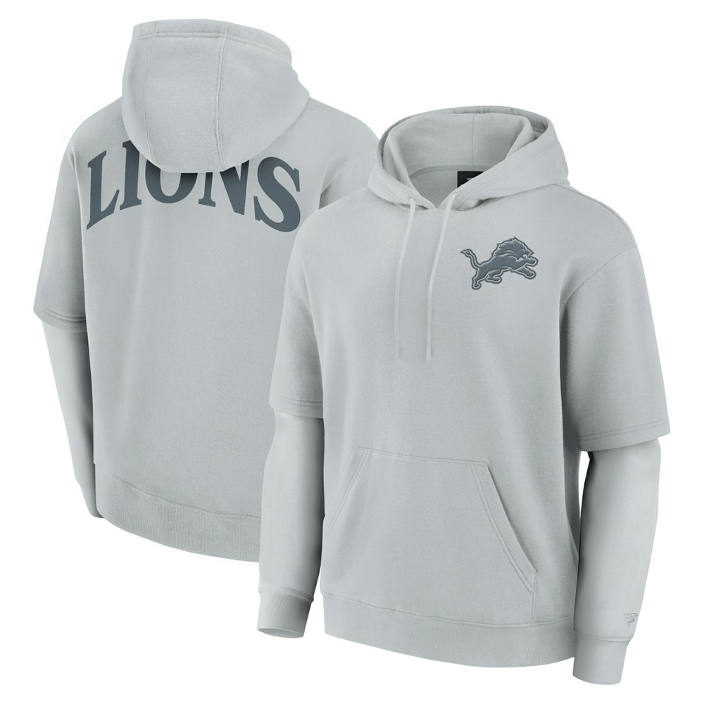 Unisex Sleek Elements Pullover Hoodie - Detroit Lions Hoodies