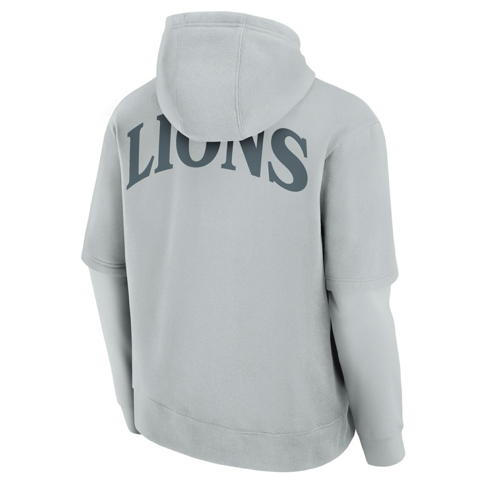 Unisex Sleek Elements Pullover Hoodie - Detroit Lions Hoodies