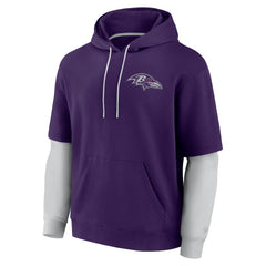 Unisex Sleek Elements Pullover Hoodie - Baltimore Ravens Hoodies