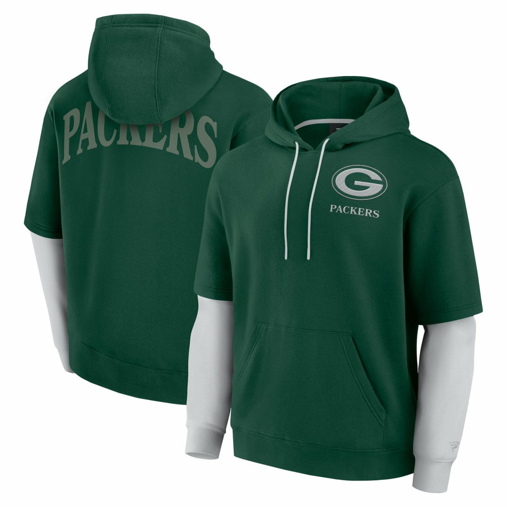 Unisex Sleek Elements Pullover Hoodie - Green Bay Packers Hoodies