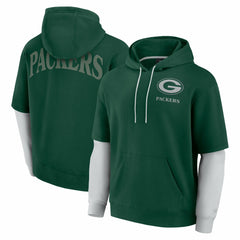 Unisex Sleek Elements Pullover Hoodie - Green Bay Packers Hoodies