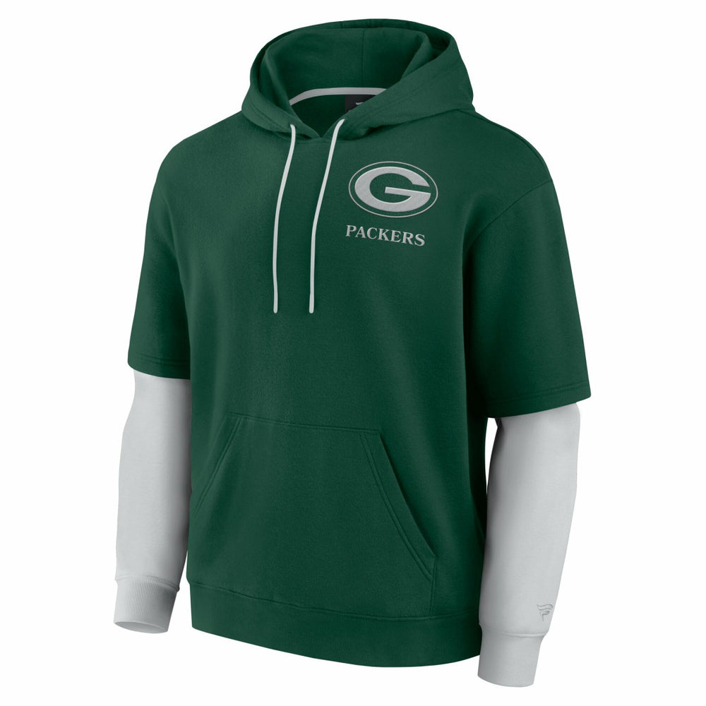 Unisex Sleek Elements Pullover Hoodie - Green Bay Packers Hoodies