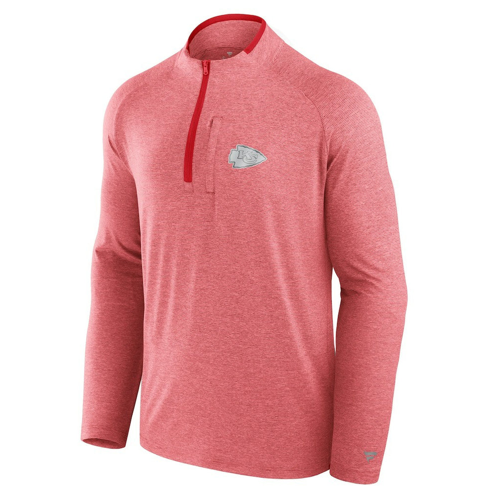 Unisex Front Office Performance Primary Quarter-Zip Jacket - Kansas City Chiefs Jackets
