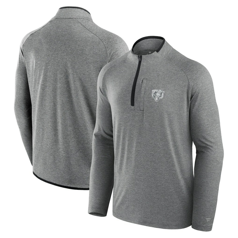 Unisex Front Office Performance Primary Quarter-Zip Jacket - Chicago Bears Jackets