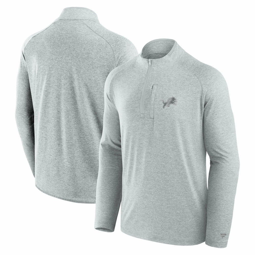 Unisex Front Office Performance Primary Quarter-Zip Jacket - Detroit Lions Jackets