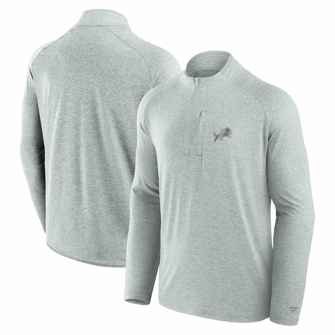 Unisex Front Office Performance Primary Quarter-Zip Jacket - Detroit Lions Jackets