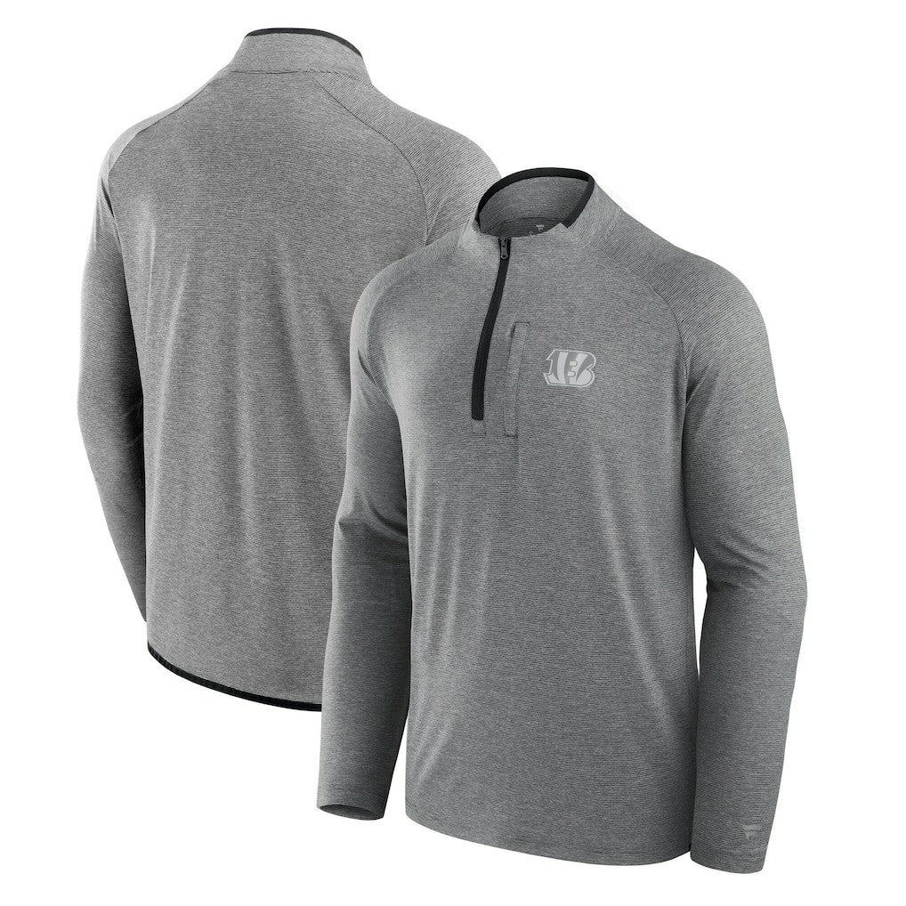 Unisex Front Office Performance Primary Quarter-Zip Jacket - Cincinnati Bengals Jackets