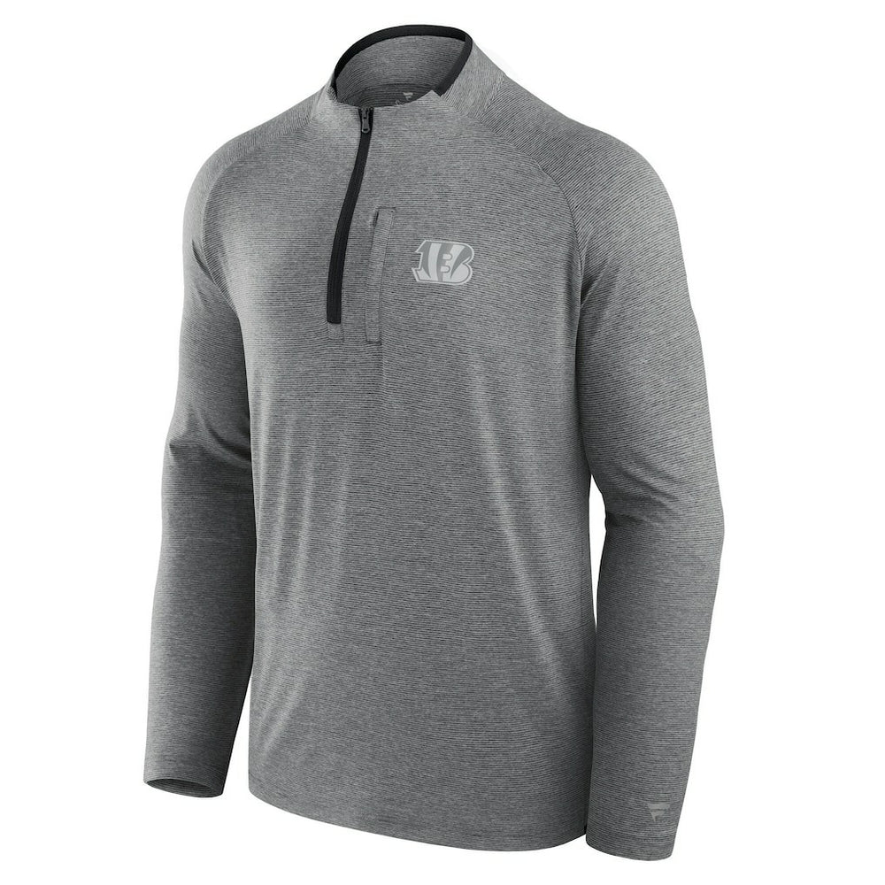 Unisex Front Office Performance Primary Quarter-Zip Jacket - Cincinnati Bengals Jackets