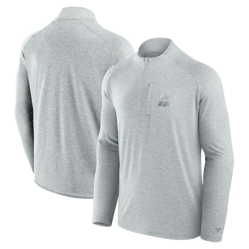 Unisex Front Office Performance Primary Quarter-Zip Jacket - Cleveland Browns Jackets