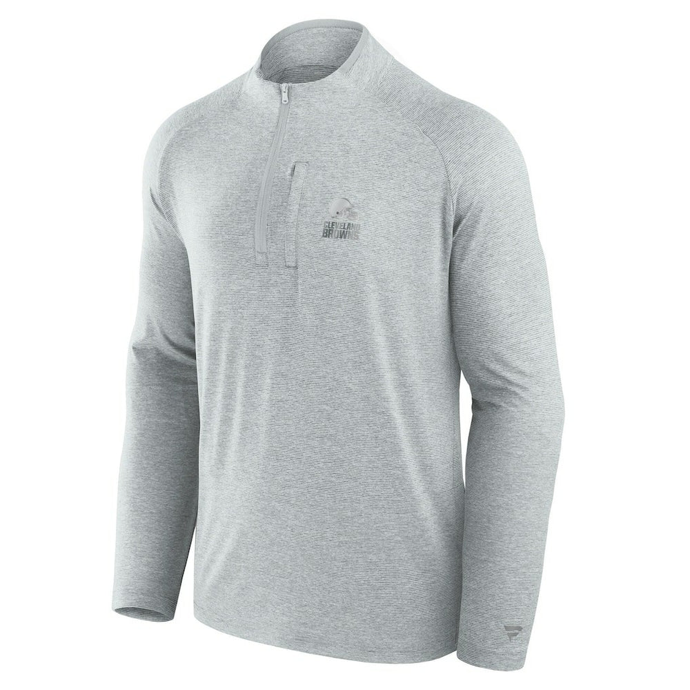 Unisex Front Office Performance Primary Quarter-Zip Jacket - Cleveland Browns Jackets