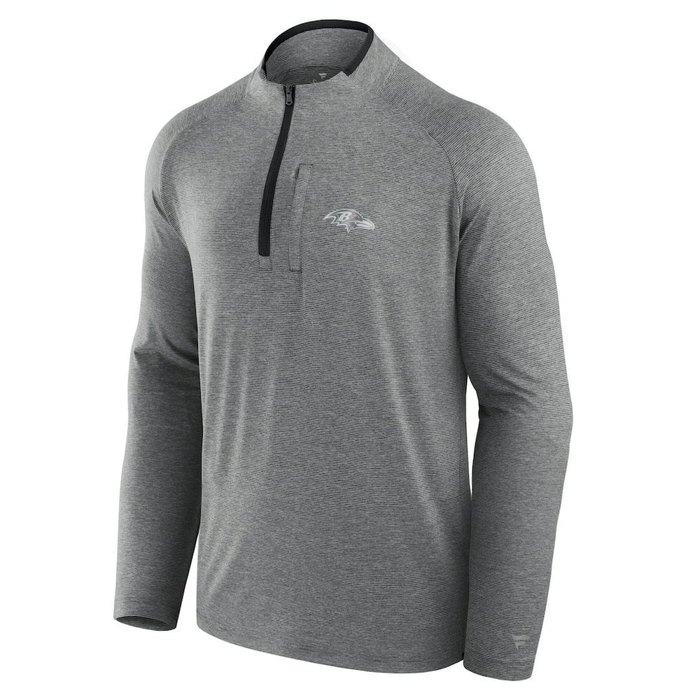 Unisex Front Office Performance Primary Quarter-Zip Jacket - Baltimore Ravens Jackets